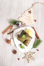 Traditional Homemade Stuffed Grape Leaves